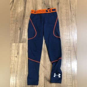 Underarmour Youth S/M Compression Pants- RIPPLE